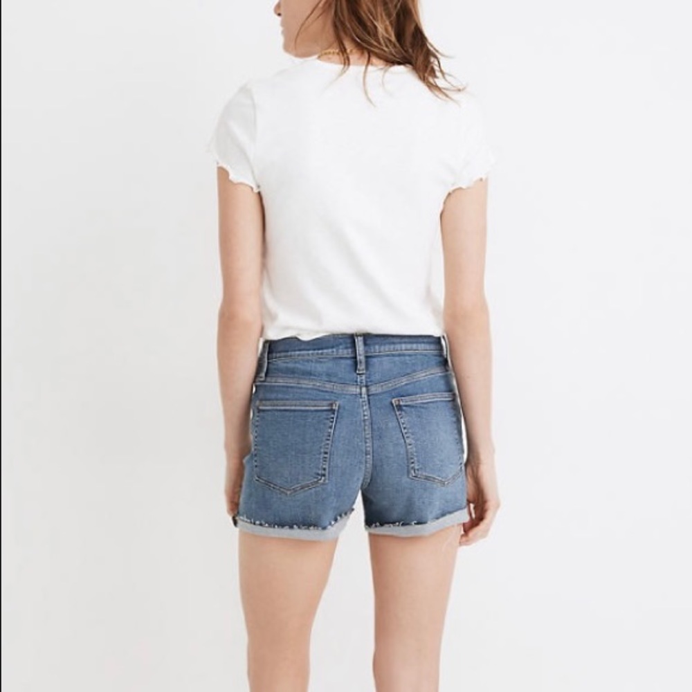 Madewell High Rise Denim Shorts